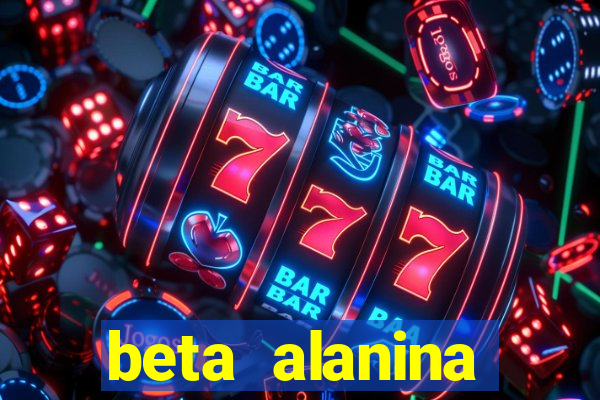 beta alanina aumenta a pressao